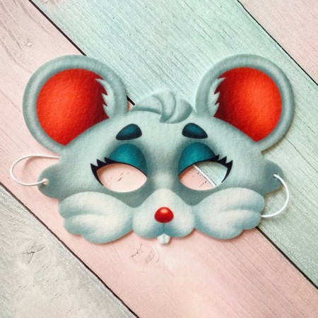Puppet show. Mask "Mouse"