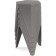 Stool Korner plastic, gray 36x42x46 cm