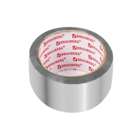 Aluminum tape Brauberg 606769, thermo/frost -resistant, 50 mm x 40 m
