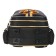 School backpack 40x33x15cm, ergonomic back, Across 410, black/gold