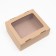 Box the team, cover is “brown”, with a window, 21 x 18 x 8 cm