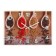 Wall watches: kitchen, "spices", silent, 25 x 35 cm