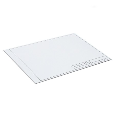 A4 drawing paper, 10 sheets, block 200 g/m², Erichkrause "Art", horizontal frame, in a plastic folder-2