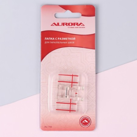 Feet for sewing machines, with markings for parallel seams-4