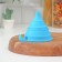 Funnel silicone folding shares "Red", 13.5 × 10 × 10 cm