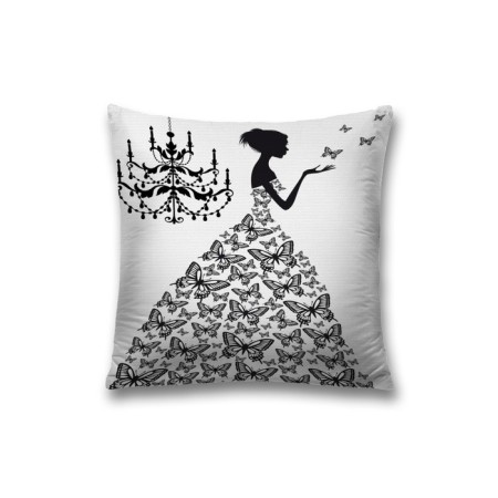 Pillowess decorative "Blobes dress", on a zipper, size 45x45 cm