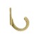 Hook furniture tundra TKO015, one -rod, gold, 1000 pcs