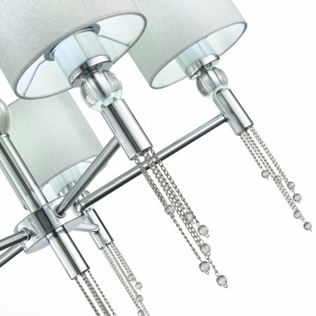 Suspended EVOLUCE lamp. Sle105173-05. Primma. 5x60 watts, E27, 65x65x48 cm, chromium color-8