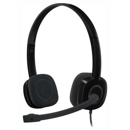 Headphones with the Logitech H151 microphone 1.8m False headband (981-000590)