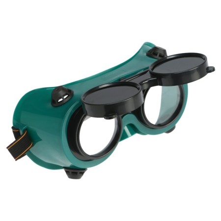 Protective tundra glasses, round, with darkened glasses-1