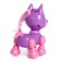 Robot Unicorn "Peteum" IQ Bot, interactive: with sound recording, reacts to pops, sound, light, batteries, purple