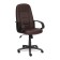 Armchair CH747 Eco-leather, brown 36-36