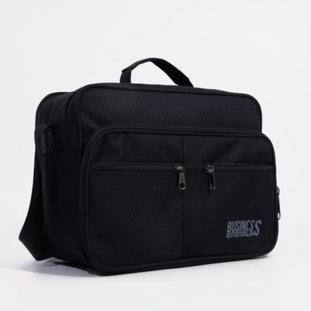 Laptop bag, luris, black color