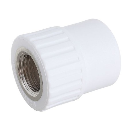 Combined clutch RTP, D = 25 mm x 1/2 ", internal thread, polypropylene