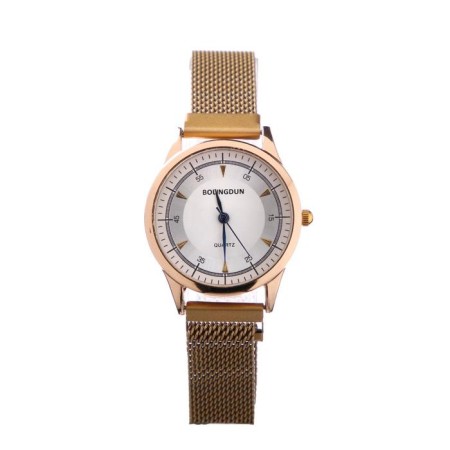 Women's gift set BolingDun 2 in 1: Watch, earrings, d-3.1 cm-1