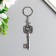 Front Metal "Openwork Key" 5.5x2.2 cm