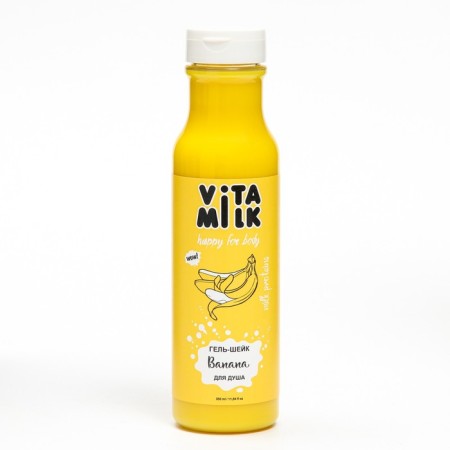 Shower gel Vitamilk shoeman banana, 350 ml