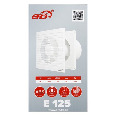 Expitable ERA E 125 S, 180x180 mm, D = 125 mm, 220–240 V-4