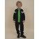 Bombber for the boy Pelican, height 140 cm, black color