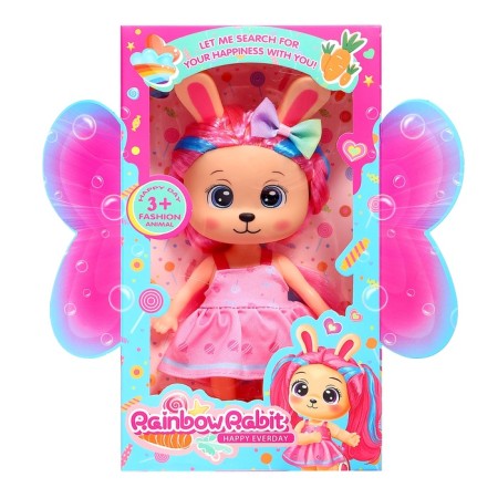 Doll "Rainbow Rabbit", mix-6