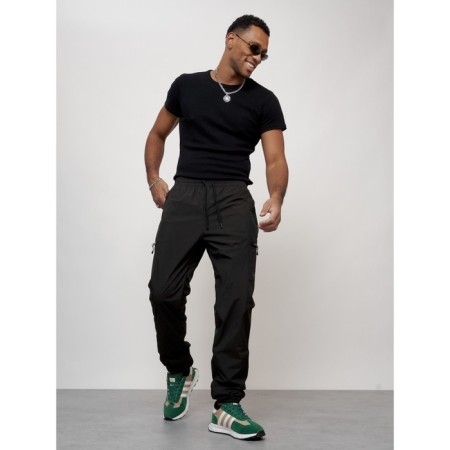 Sports male winter, size 50, black color-4