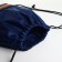 Bag for shoes on the lace, blue color