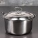 Stainless steel pot “camp”, 3 l, d = 22 cm