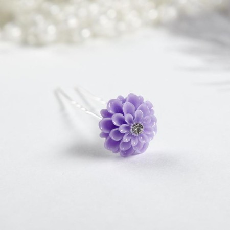 Hair hairpin "Flower volumetric" mix