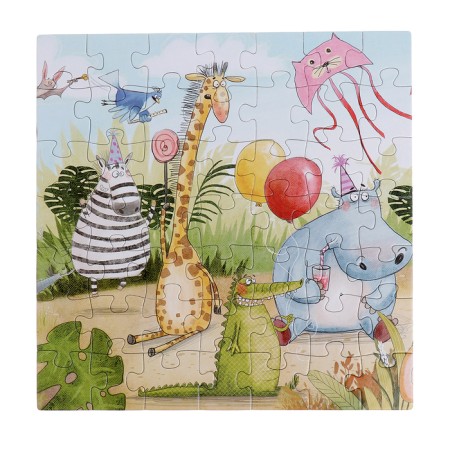 Puzzles 4 in 1 "Festive party", 25, 36, 49, 64 elements-12