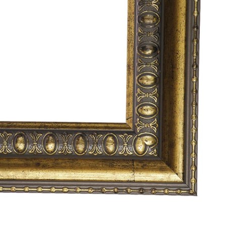 Frame for paintings (mirrors) 30 x 40 x 4.5 cm, plastic, calotta, antique-1