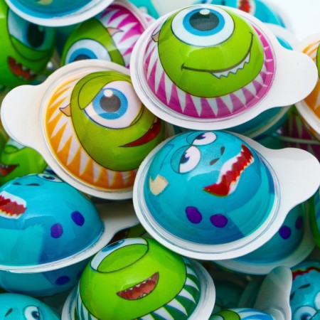 Chewing gum "Monster", with filling, 12 g-2