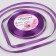 Satin tape, 6 mm × 23 ± 1 m, color purple-violet No. 35