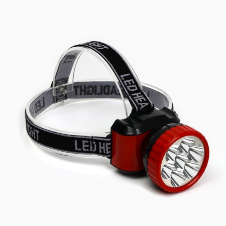 Battery -off flashlight, 9 x 7 cm, red-2