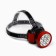 Battery -off flashlight, 9 x 7 cm, red