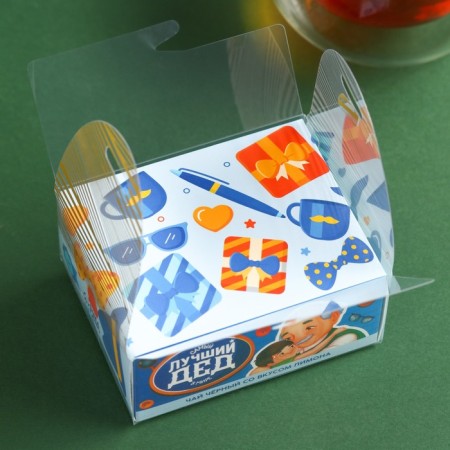 Black tea "Best Grandfather" Taste: Lemon, 50 g.-2