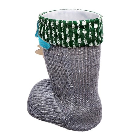 Candy "Boot", with a Christmas tree, color gray color-2