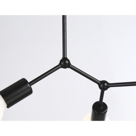 Lamp ceiling in the style of Ambrella Light, Traditional, TR8027, 3HE27, Black Color-3