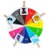 Board game "Learning Colors" with clothespins, 3+