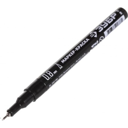 Marker-painting bison Professional 06324-2, Extraton, Black, 0.8 mm-6