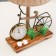 Table lamp with a clock "Bicycle" E14 15W 19x18x35 cm