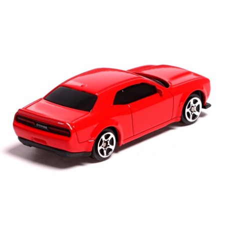 Metal machine Dodge Challenger SRT DEMON, 1:64, Red color-2