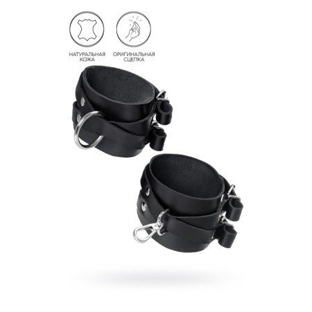 OCHOV Pecado BDSM, 2 cross straps, hitch-orinal carabiner, genuine leather