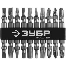 Set bit long bison 26089-H10, CR-V, bilateral for a screwdriver in the holder, MX-10