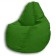 Mear-bag “Pear” Positive Real a, size m, diameter 70 cm, height 90 cm, velor, green color