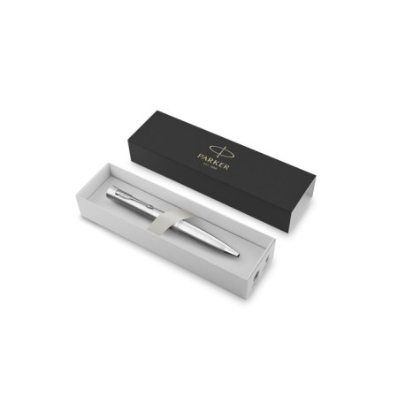 Ballpoint handle Parker Urban Core K314 Metro Metallic CT M, 1.0 mm, brass body, blue ink (2143641)-2