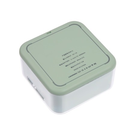 Portable column DW12, 5 W, transparent, 400 mAh, green-5
