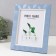 Photo frame plastic 15x20 cm "arc" blue 25.3x20.5 cm