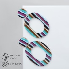 Earrings plastic 