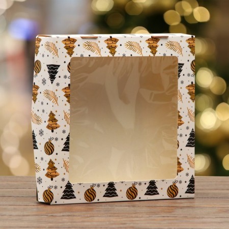 Folding box "Festive mood", 20 x 20 x 4 cm