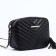 Bag Cross-Bodi with a zipper, black color